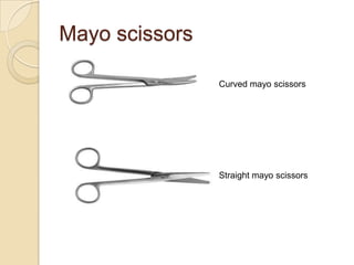 Basic Mayo Instruments Gynecological and Obstetrics instruments | PPTX
