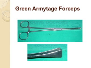 Gynecological and Obstetrics instruments | PPTX
