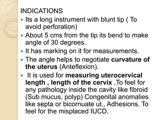 Gynecological and Obstetrics instruments | PPTX
