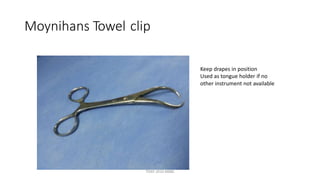 Mouth gag
TONY 2010 MBBS
 