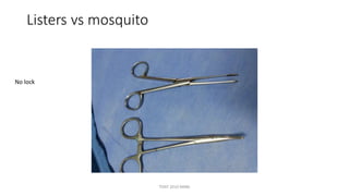 Listers vs mosquito
No lock
TONY 2010 MBBS
 