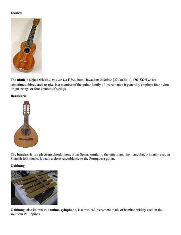 Instruments 3