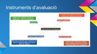 Instruments d’avaluació
 