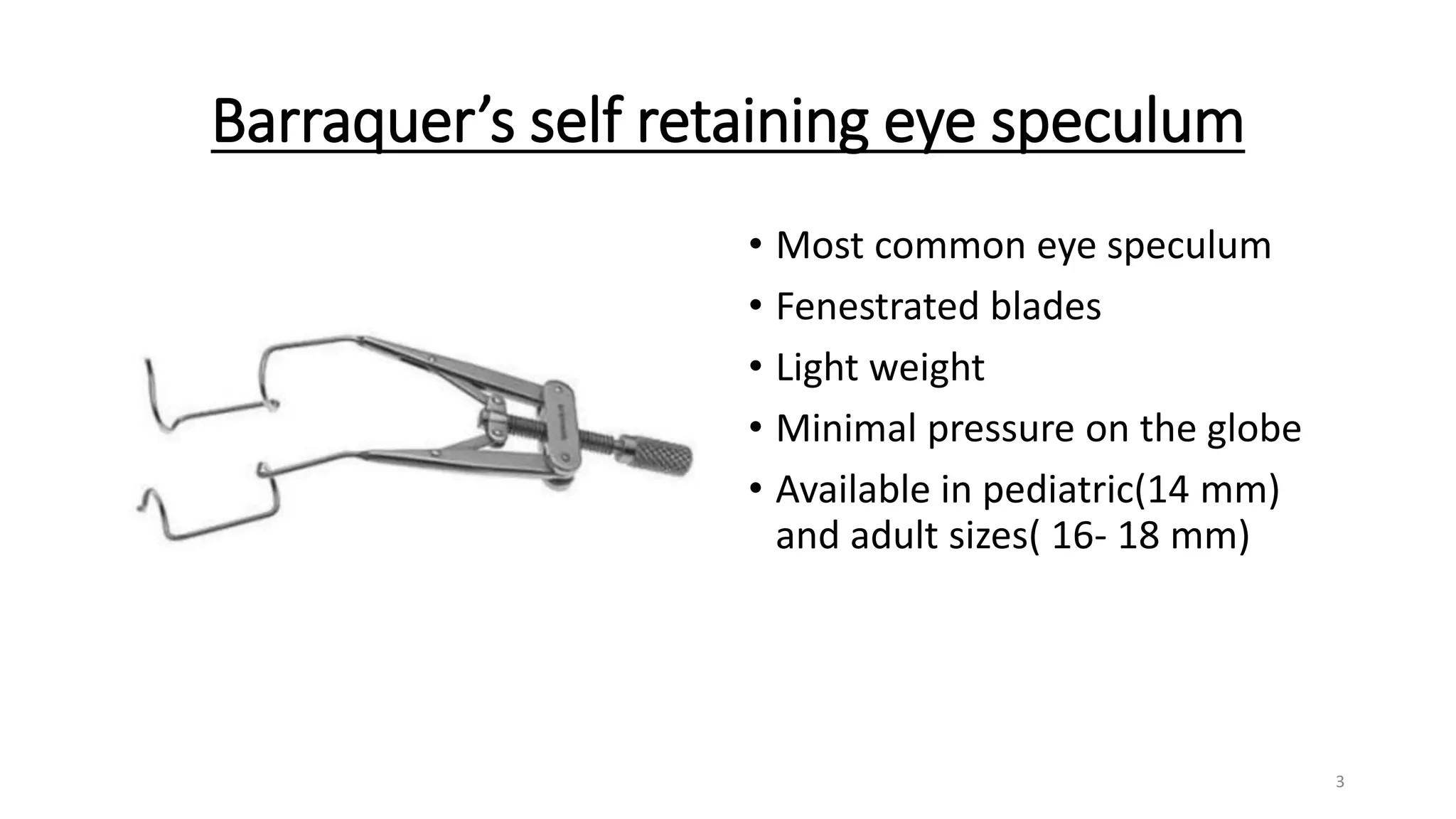 INSTRUMENTS, DYES & DRUGS in ophthalmology.pptx