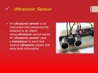 Instrument sensors \ Pressure Sensors | PPTX