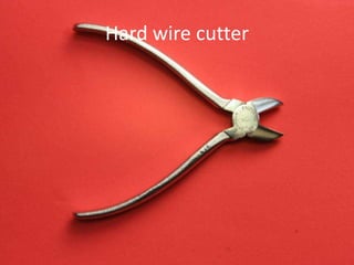 Hard wire cutter
 