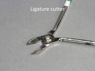 Ligature cutter
 
