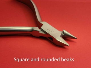 Square and rounded beaks
 