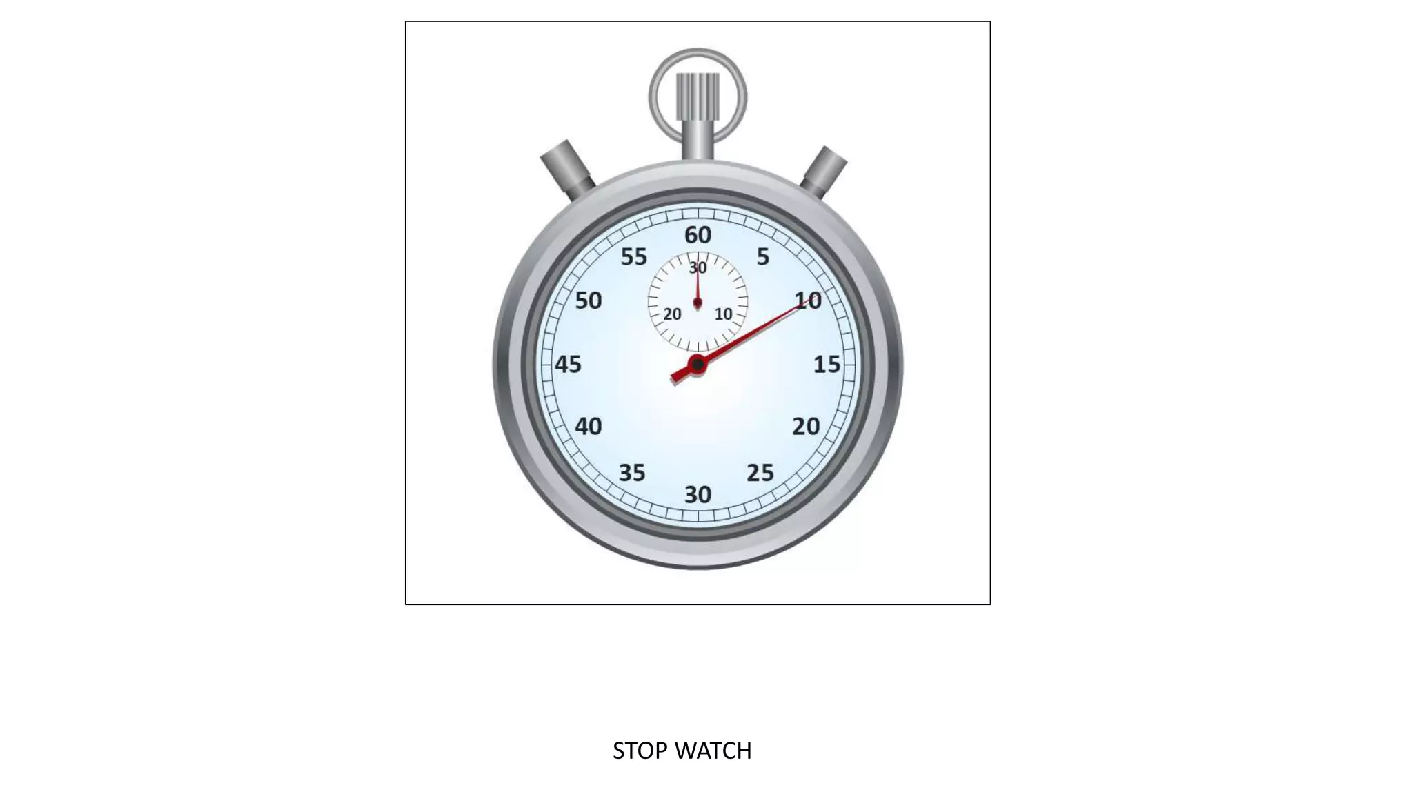 STOP WATCH
