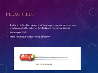 Files systems used in cleaning and shaping | PDF