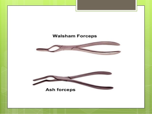 Walsham Forceps Function
