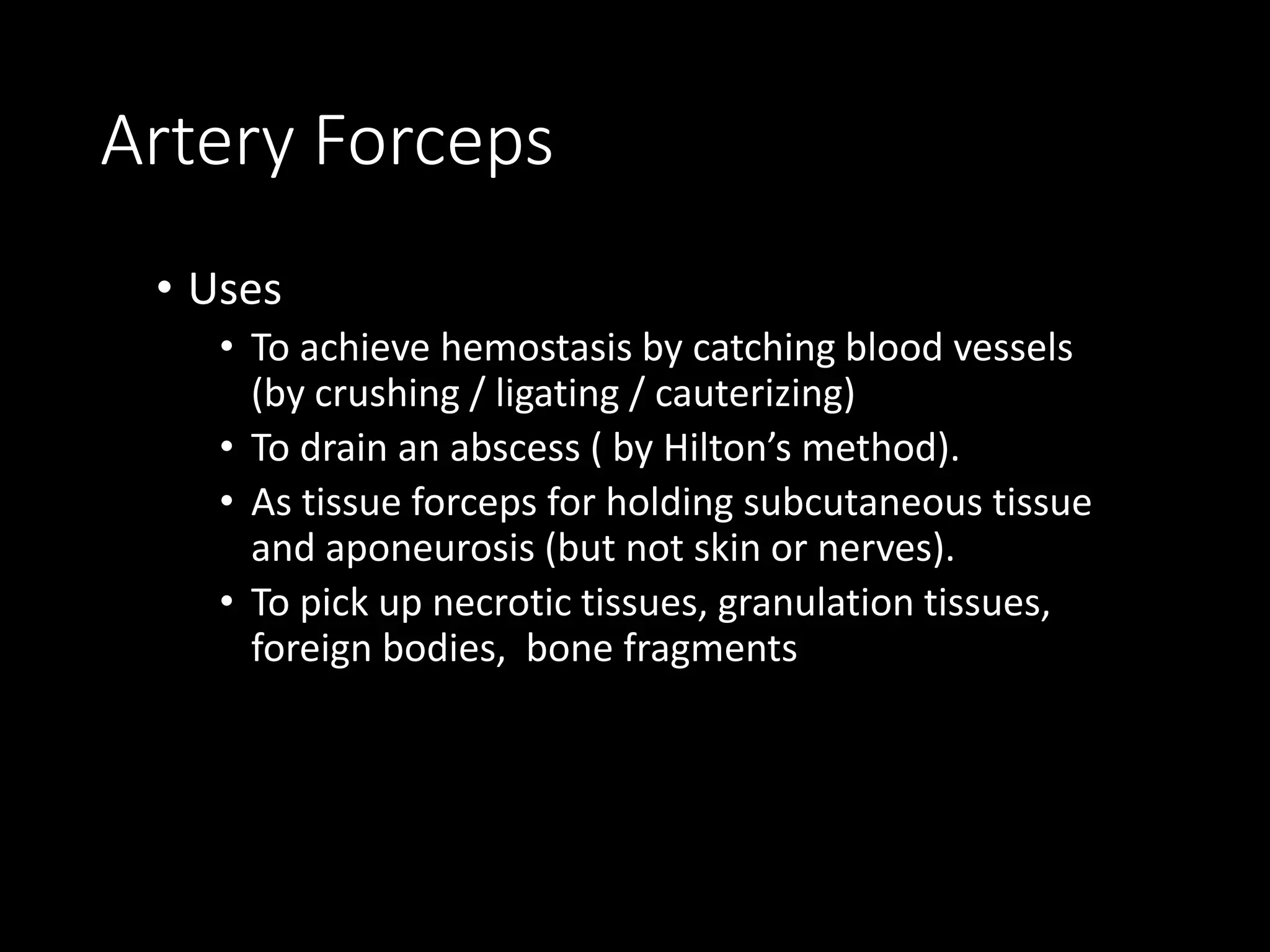Instruments in major oral and maxillofacial surgery | PPTX