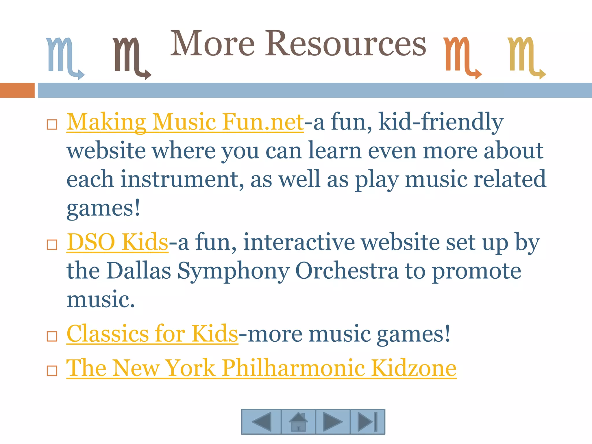 Instruments Of The Orchestra