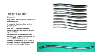 instruments ostetrics and gynaecology ppt | PDF
