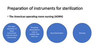 Instrument sterilization various methods.pptx