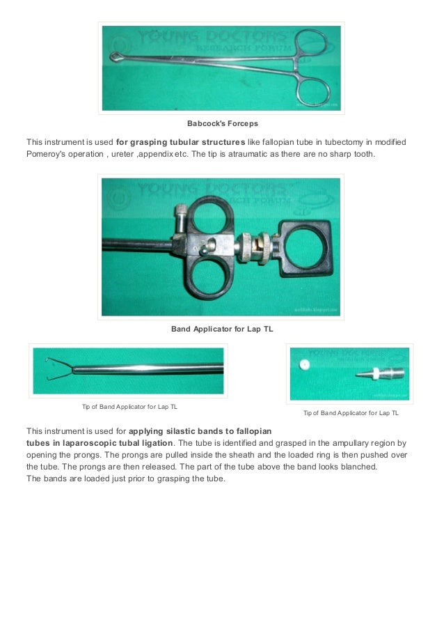 Instruments used in gynecology and obstetrics young doctors resear…