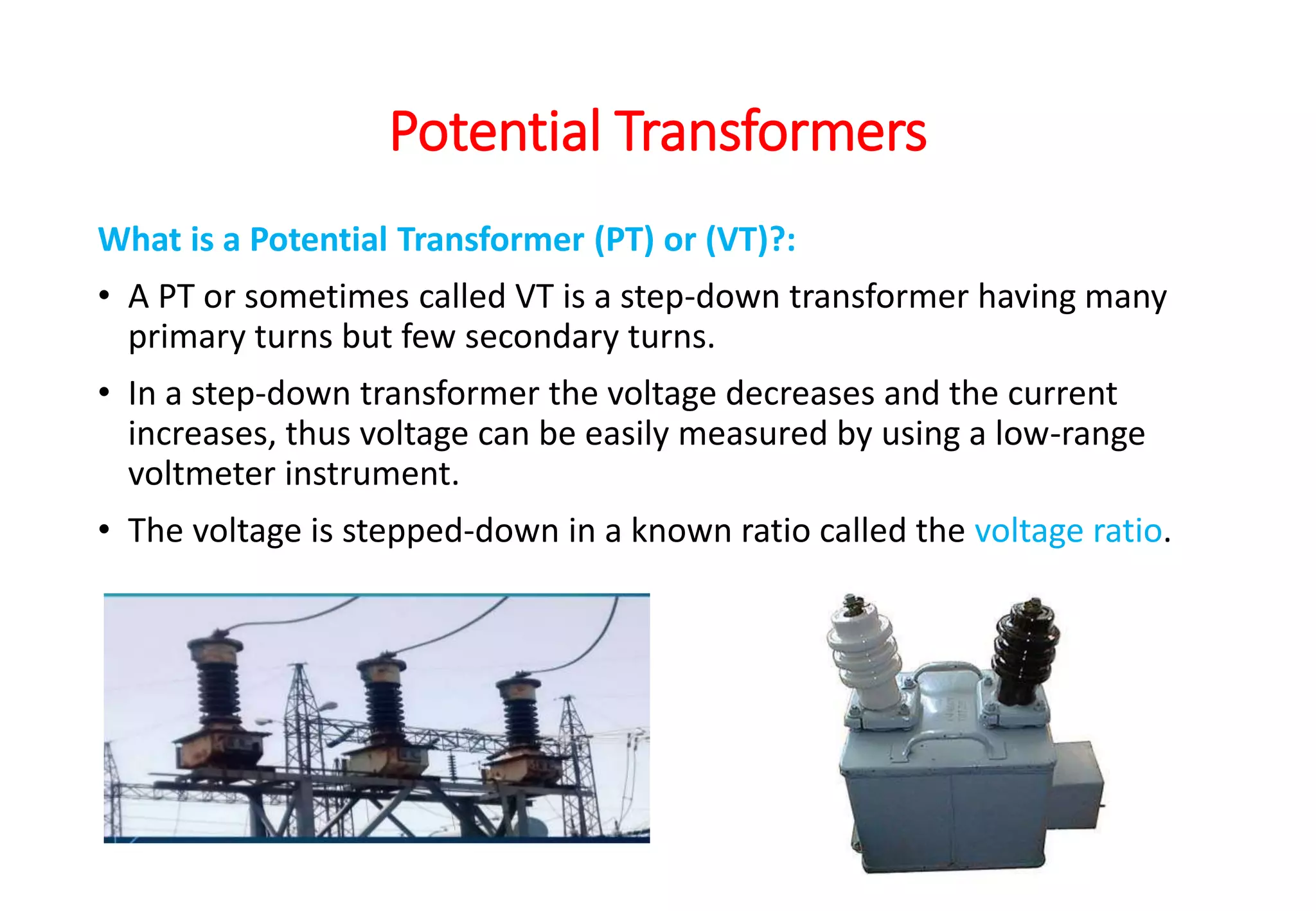 Instrument Transformers | PPTX