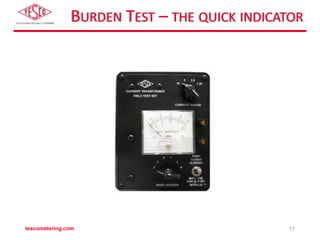 Instrument Transformer Testing | PPT