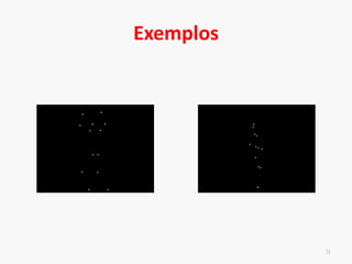 Grupos de Instrução
Cada grupo deve ter 1 experiente, 3 aprendizes
e “n” avaliadores.
Instrução verbal
Demonstração
Instrução verbal + demonstração
30
 