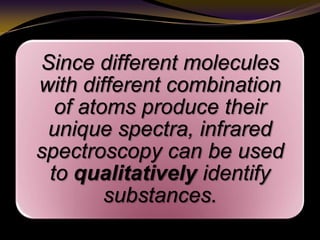 Infrared spectroscopy Slide 72