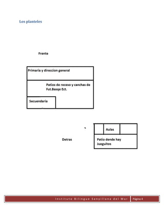 Los planteles




                Instituto Bilingue Sanyillana del Mar   Página 4
 