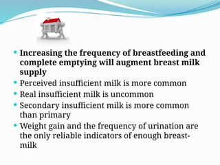 APPROACH TO NOT ENOUGH BREASTFEEDING.pptx