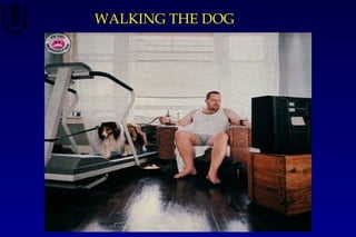 WALKING THE DOG
 