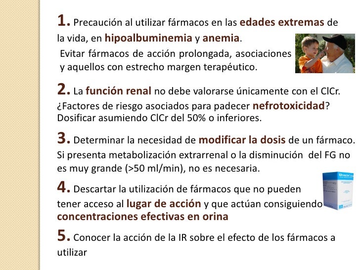 Ajuste posológico en insuficiencia renal Ajuste posológico en insuficiencia renal