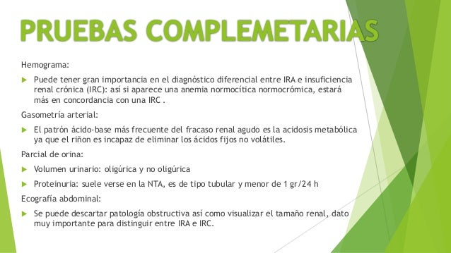 Insuficiencia renal aguda y cronica Insuficiencia renal aguda y cronica