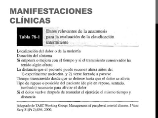 MANIFESTACIONES
CLÍNICAS

 