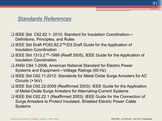 Insulation Coordination and voltage trasients | PDF