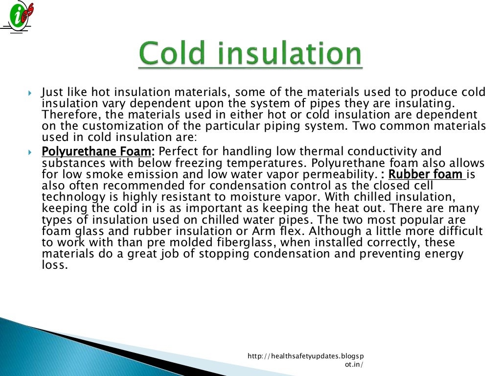Insulation job hazards & Precautions
