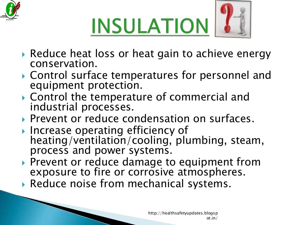 Insulation job hazards & Precautions