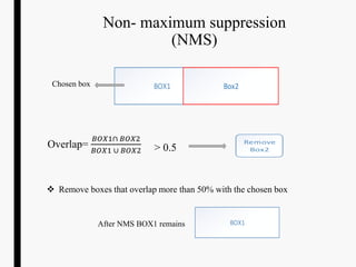 Nms Box Gradient Based Power Line Insulator Detection | PPTX