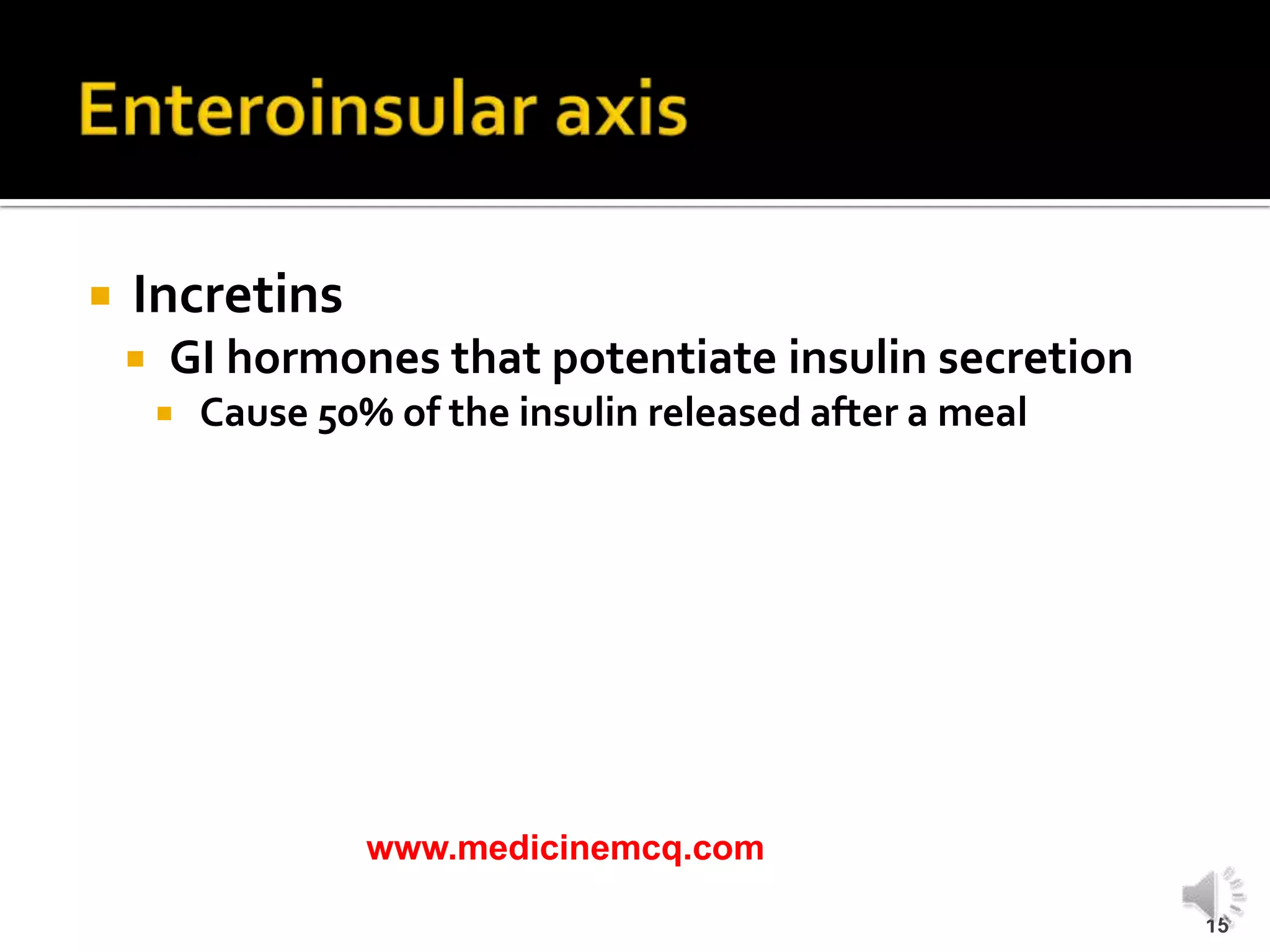 Insulin Regulation of Secretion | PPTX - Which Stimulate Insulin Secretion