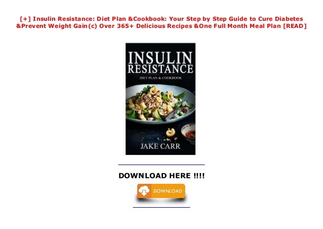 Insulin Resistance Diet Plan Cookbook Your Step By Step Guide