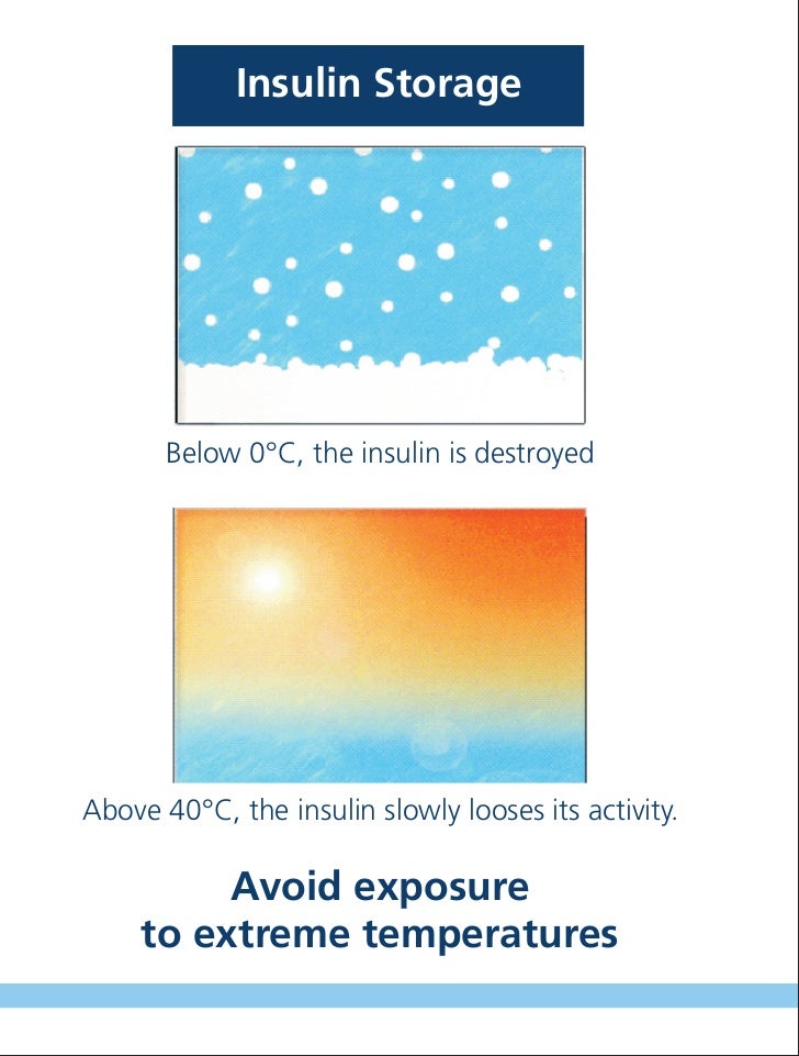 Insulin Storage Technique
