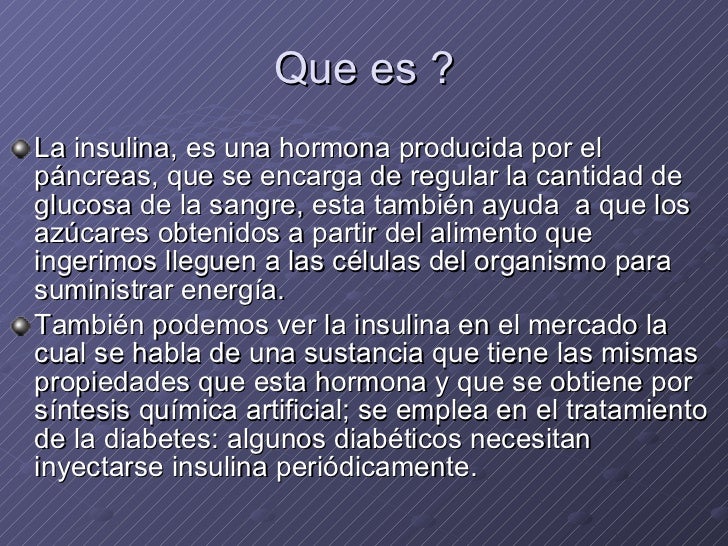 Insulina Insulina
