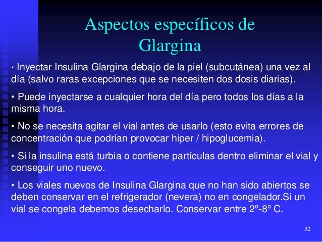Insulina glargina farmacologia clinica Insulina glargina farmacologia clinica