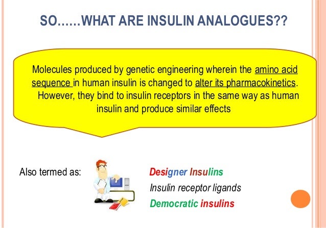Insulin analogues ppt