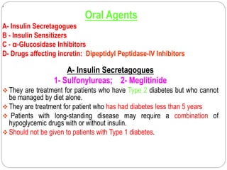 Insulin and oral hypoglycemic drugs short.ppt