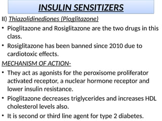 Insulin and oral hypogylcemics.ppt insulinex | PPT