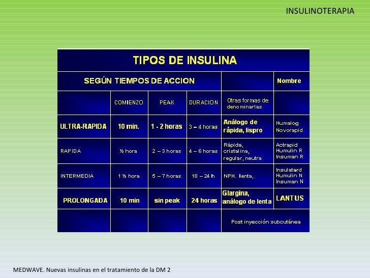 Insulinas e insulinización Insulinas e insulinización