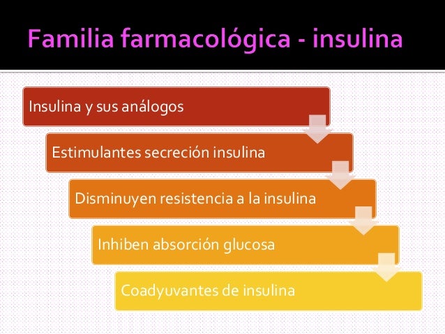 Insulina y antidiabéticos orales Insulina y antidiabéticos orales