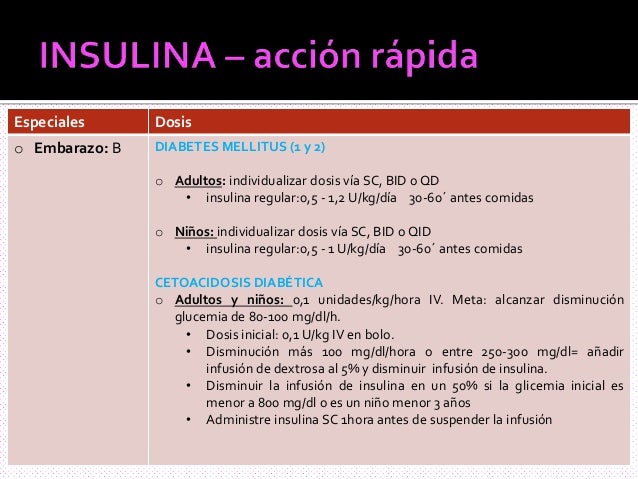 Insulina y antidiabéticos orales Insulina y antidiabéticos orales