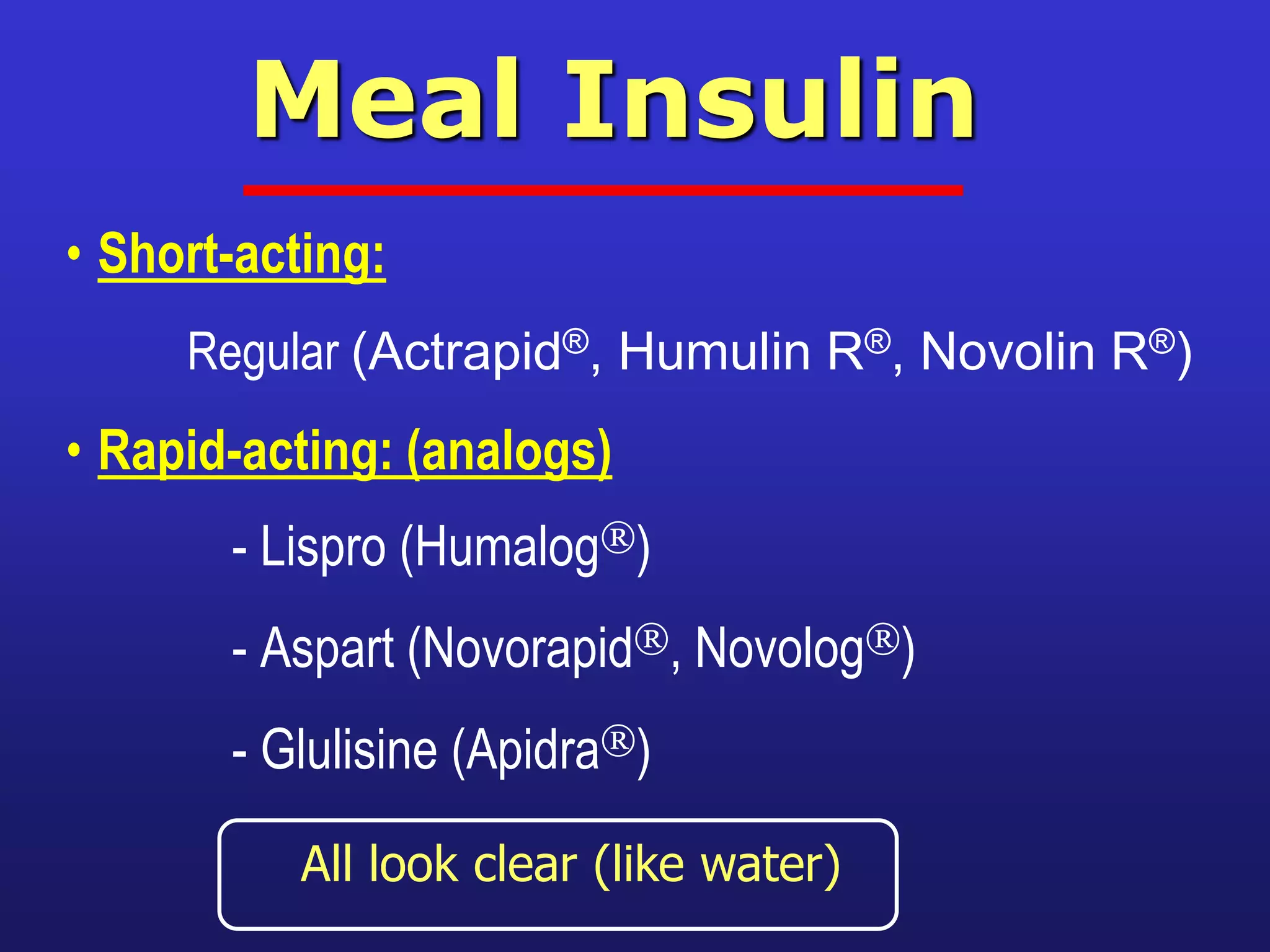 Insulin basics.p | PDF