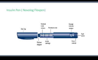 Insulin Pen ( Novolog Flexpen)
 