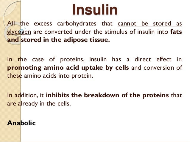 Insulin, glucagon & dm