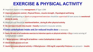 INSULIN MANAGEMENT OF TYPE 1 DIABETES | PPTX
