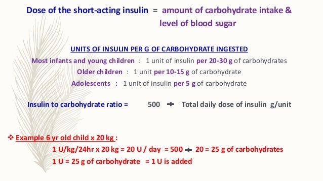 Insulin Management Of Type 1 Diabetes